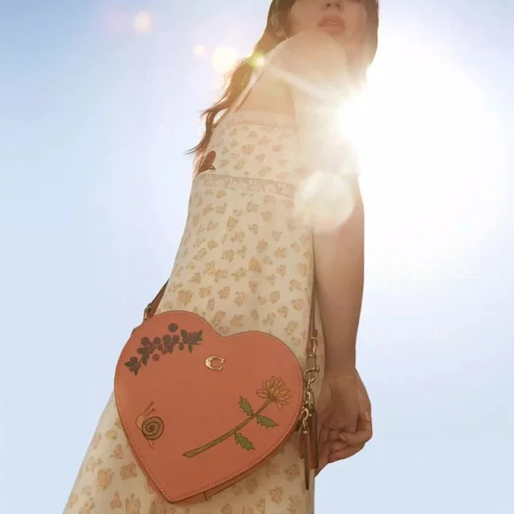 NWT💃Coach Coach X Observed By Us Heart Crossbody Bag - Picture 13 of 15